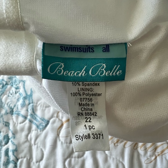 Beach Belle, one-piece swimsuit. - Picture 5 of 6